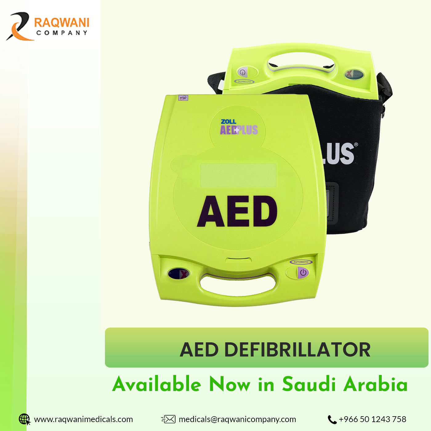 AED Defibrillator Saudi Arabia