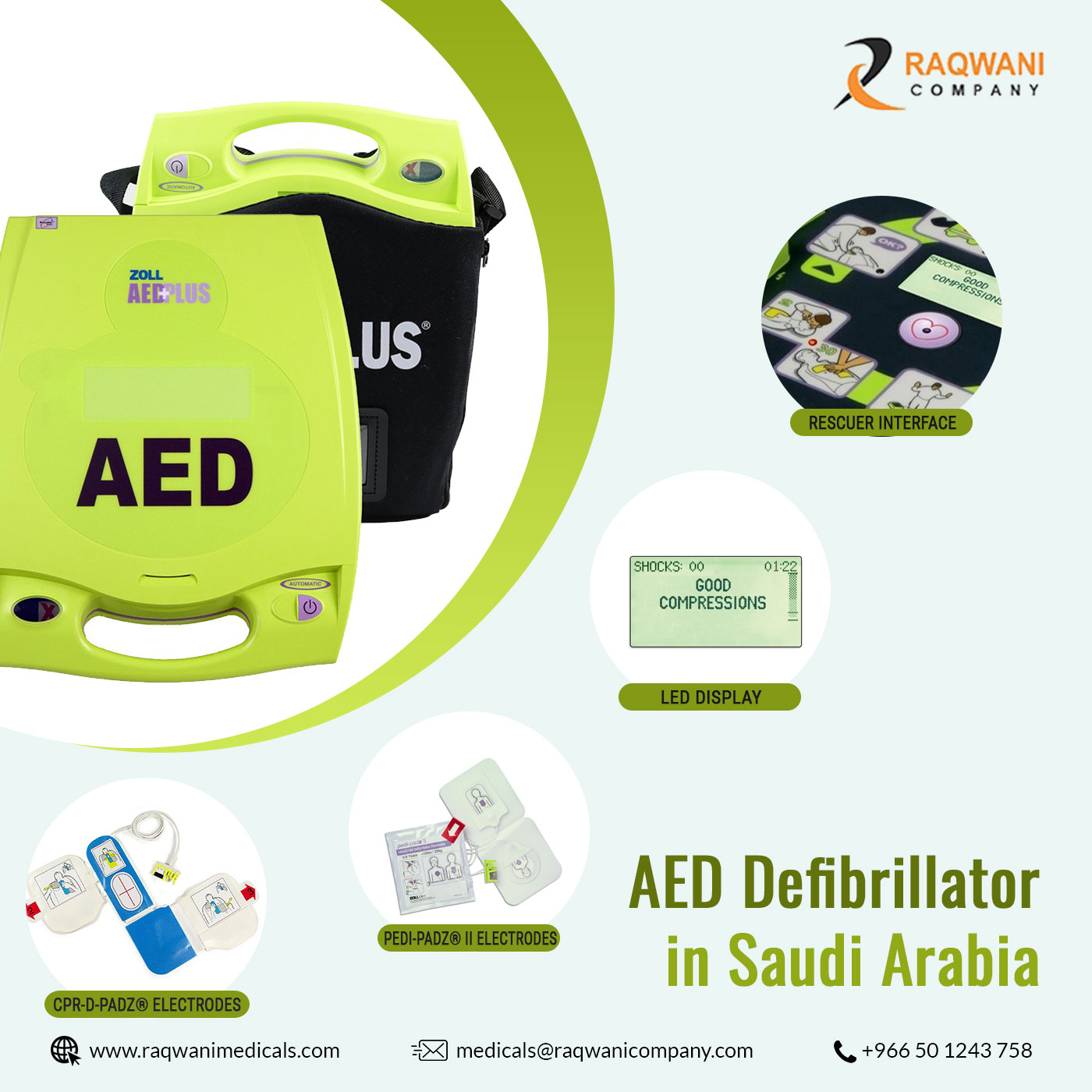 AED Defibrillators KSA